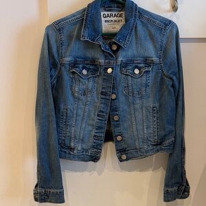 Garage Classic Blue Denim Jacket- size Small